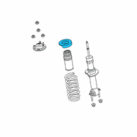 OEM 2021 Ford Ranger Upper Insulator Diagram - JB3Z-5415-A