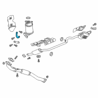 OEM Chevrolet Blazer Inner Brace Diagram - 12653446