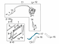 OEM 2022 Nissan Frontier Hose-Oil Cooler, Auto Transmission Diagram - 21635-9BT0B