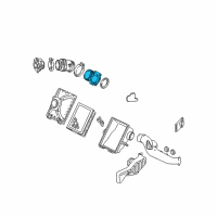 OEM 1998 Ford Ranger Air Mass Sensor Diagram - 1SDZ-12B579-BBRM