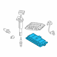 OEM 2013 BMW Z4 Footwell Module 3 Diagram - 61-35-6-827-064