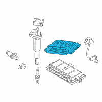 OEM BMW 335i Engine Computer Module Ecu Ecm Diagram - 12-14-7-604-567