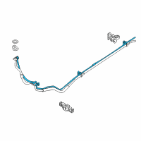 OEM Ford AC Tube Diagram - FB5Z-19835-B