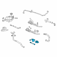 OEM 2016 Cadillac CT6 Pump Assembly Diagram - 23111223