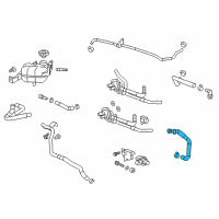 OEM Cadillac CT6 Hose Diagram - 84105269