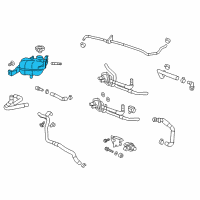 OEM 2017 Cadillac CT6 Reservoir Diagram - 22970513