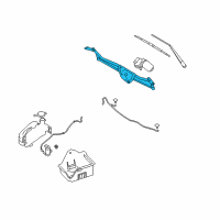 OEM 2013 Ford F-150 Linkage Assembly Diagram - BL3Z-17566-A