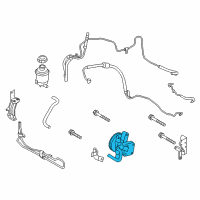 OEM Kia Soul Pump Assembly-Power STEE Diagram - 571002K500