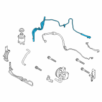 OEM Kia Soul Tube & Hose Assembly-Ret Diagram - 575202K000