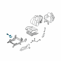 OEM Nissan Switch Assy-Front Seat Diagram - 87066-CD001