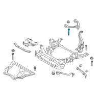 OEM 2019 BMW X6 Hex Bolt With Washer Diagram - 07-11-9-905-870