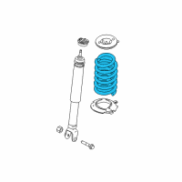 OEM 2011 Lincoln MKS Coil Spring Diagram - AA5Z-5560-G