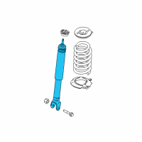 OEM 2009 Lincoln MKS Shock Diagram - CA5Z-18125-B