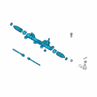 OEM 2005 Toyota Matrix Gear Assembly Diagram - 44250-01021