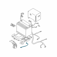 OEM Hyundai Cable Assembly-Ground Diagram - 37210-2C100