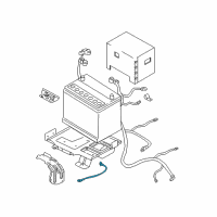 OEM Cable Assembly-Ground Diagram - 37210-2C100