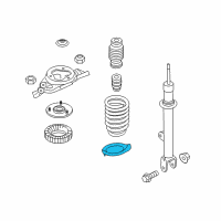 OEM 2016 Kia K900 Pad-Front Spring Lower Diagram - 546333T000