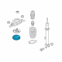 OEM 2014 Hyundai Genesis Front Spring Pad, Upper Diagram - 54641-3M500