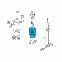 OEM Kia K900 Front Spring Diagram - 546503T104