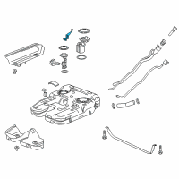 OEM 2020 Cadillac XT5 Fuel Gauge Sending Unit Diagram - 84717990
