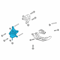 OEM Ford Police Interceptor Utility Side Mount Diagram - L1MZ-6028-L