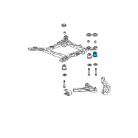 OEM 2010 Buick Lucerne Insulator Asm-Drivetrain & Front Suspension Frame *Orange Diagram - 15264215