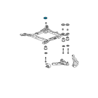 OEM 2010 Buick Lucerne Upper Insulator Diagram - 15281139