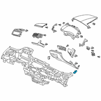 OEM 2019 Honda HR-V Light Assy, Ambient Diagram - 34760-T7A-003