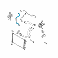 OEM 2007 Lincoln MKZ Return Hose Diagram - 7H6Z-8075-B