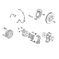 OEM 2022 Kia Telluride Cap-Bleeder Screw Diagram - 583142J000