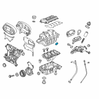 OEM 2014 Chevrolet Sonic Manifold Gasket Diagram - 55579126