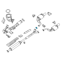 OEM 2019 Nissan Murano Gasket-Exhaust Diagram - 20691-51E0A