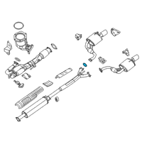 OEM 2018 Nissan Maxima Gasket-Exhaust Diagram - 20691-51E0A