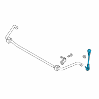 OEM 2021 BMW i3s Swing Support, Front, Left Diagram - 31-30-6-862-857