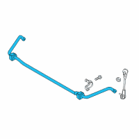 OEM 2015 BMW i3 Stabilizer Front With Rubber Mounting Diagram - 31-35-6-799-091