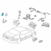 OEM Honda OPDS Unit Diagram - 81334-S87-A73