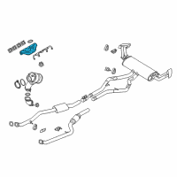 OEM 2013 BMW 650i Gran Coupe Exhaust Manifold Diagram - 11-62-7-638-778