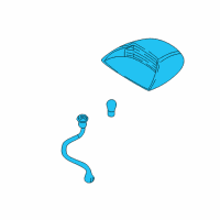 OEM Kia Rio Lamp-HMSTOP Diagram - 0K3AL5158006