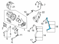 OEM Hyundai Pipe & Hose Assembly-T/C Water DRA Diagram - 28260-2S300