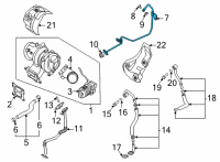 OEM Kia Pipe Assembly-Oil Feed Diagram - 282402S304