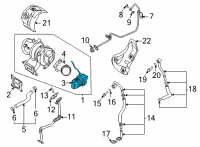 OEM 2022 Hyundai Santa Cruz Electric Waste Gate Actuator Diagram - 39400-2S200