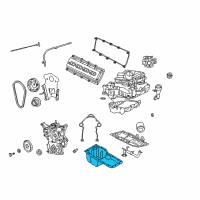 OEM 2018 Dodge Charger Pan-Engine Oil Diagram - 4792973AD
