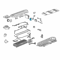 OEM Chevrolet Silverado 1500 Resistor Diagram - 25870514