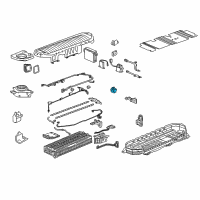 OEM Cadillac Relay Diagram - 25871271