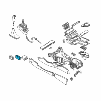 OEM BMW 645Ci Switch Sliding Roof Diagram - 61-31-6-907-288