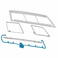 OEM Ram 3500 CABLEASSY-Power Sliding BACKLITE Diagram - 68510552AA