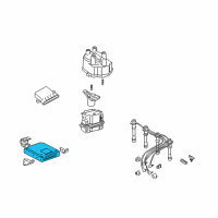 OEM 1995 Toyota Tacoma ECM Diagram - 89661-04081-84