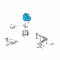 OEM 1996 Toyota 4Runner Cap Diagram - 19101-75010