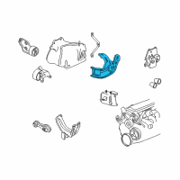 OEM 1997 Pontiac Sunfire Support Asm-Trans Diagram - 22643495