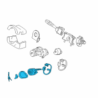 OEM 2011 Hyundai Azera Cylinder Assembly-Steering & Ignition Lock Diagram - 81920-3LC50